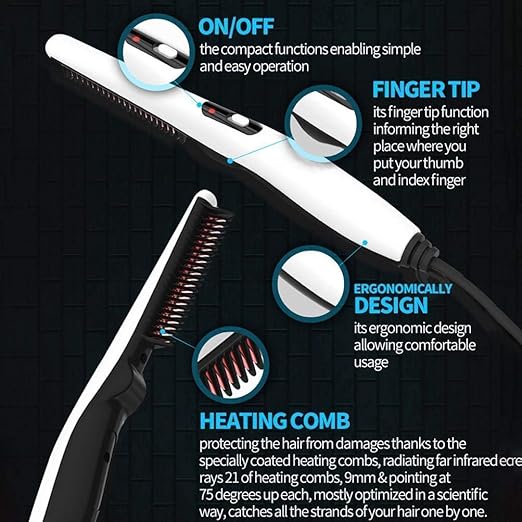 Travel Portable Styling Comb beard iron