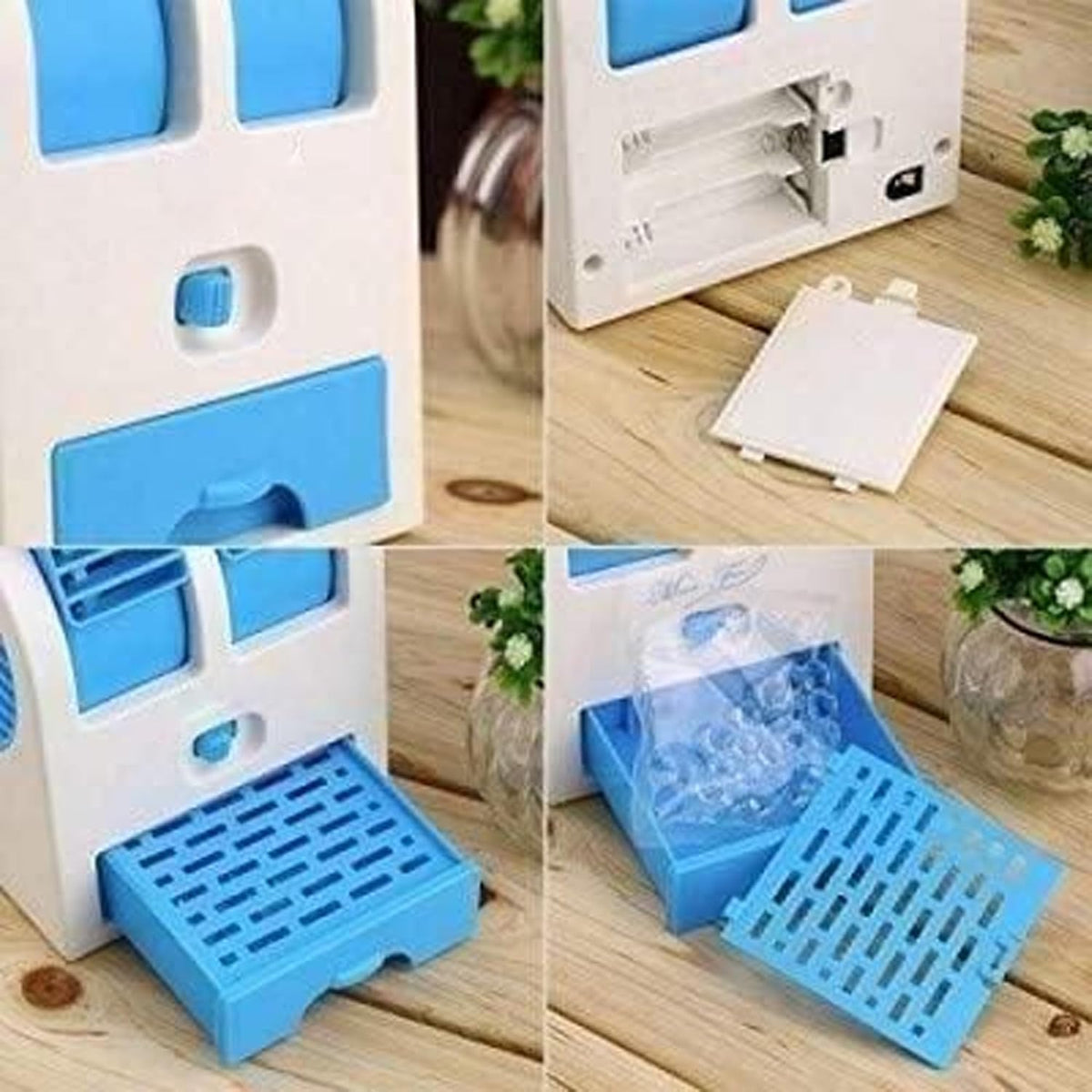 Portable Mini Cooler USB and Battery Operated (Multicolour)