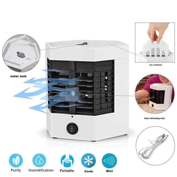 Air Cooler: High-Performance 4-in-1 Cooling System with Energy-Efficient Technology