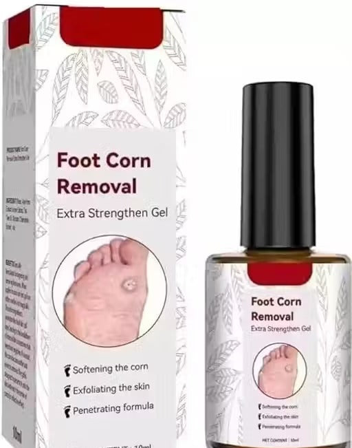 Corn Ease Foot Eliminator Gel | Fast-Acting, Pain-Free Corn & Callus Remover | Gentle Formula for Soft, Smooth Feet | Effective Corn Treatment Gel for Men & Women |