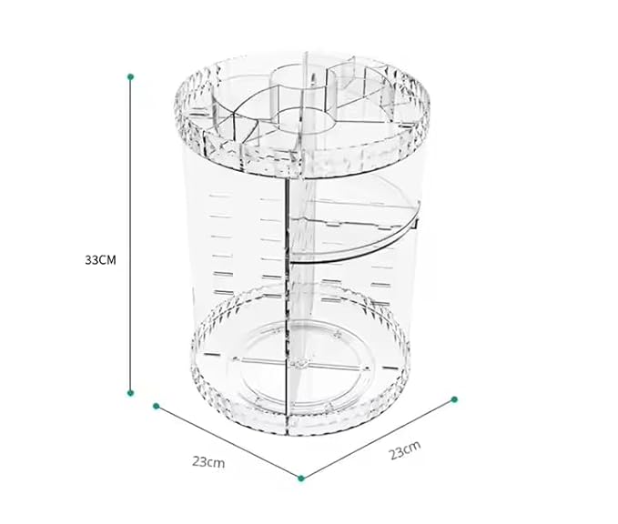 360° Rotating Adjustable Cosmetic Organizer