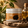 Black Castor Oil Curling Cream - Curl Enhancer & Frizz Control For Curly Hair, Defines Curls Styling Cream 50ml each pack of 1