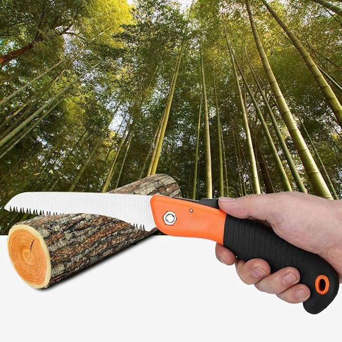 Foldable Heavy Duty Cutter Saw Home Tools Garden Farm Supplies Hand Scissors Trim Trees Bonsai Accessories Pruner Tree Cutting Gardening- 1 Piece