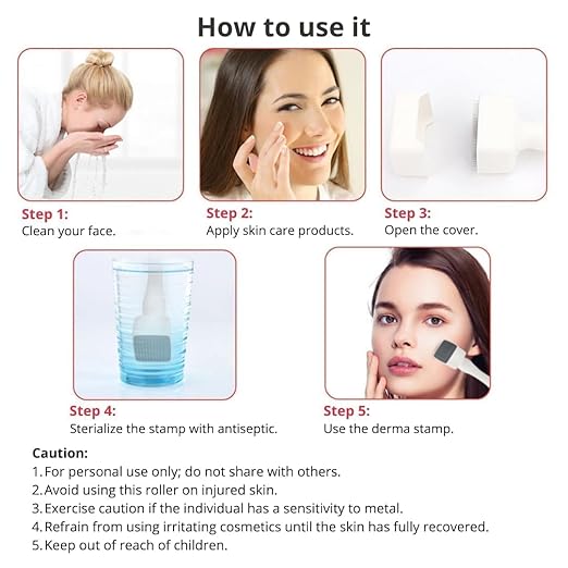 Derma stamp for Hair & Beard regrowth Brand Product  pack of 1
