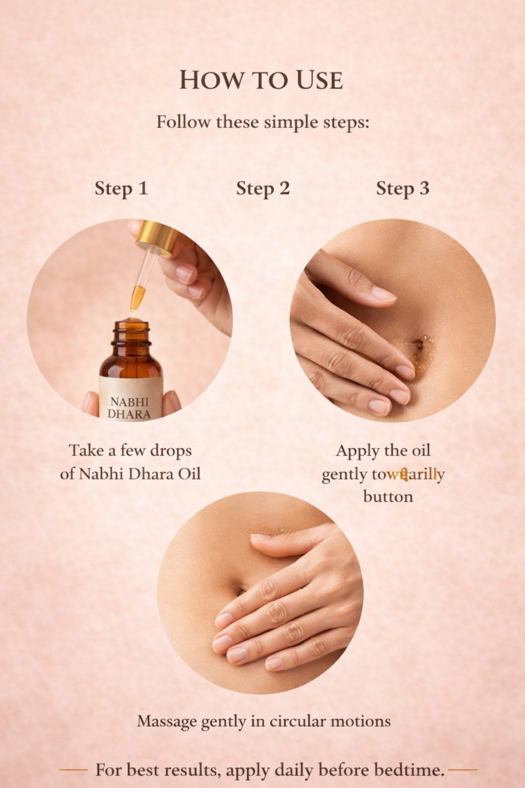 Dhara balanced belly button oil (pack of 1)