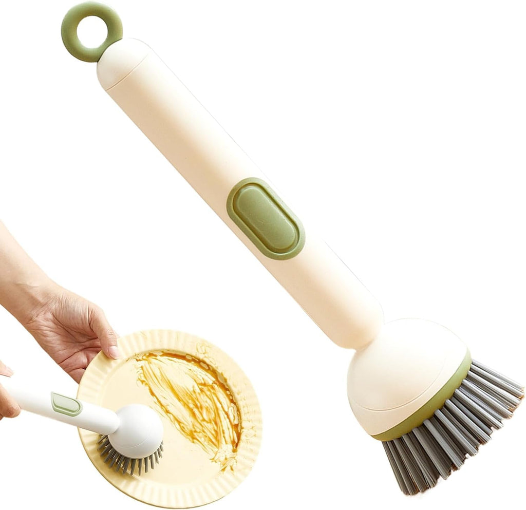Dish Soap Brush with Soap Dispenserpack of 1 (random colour)