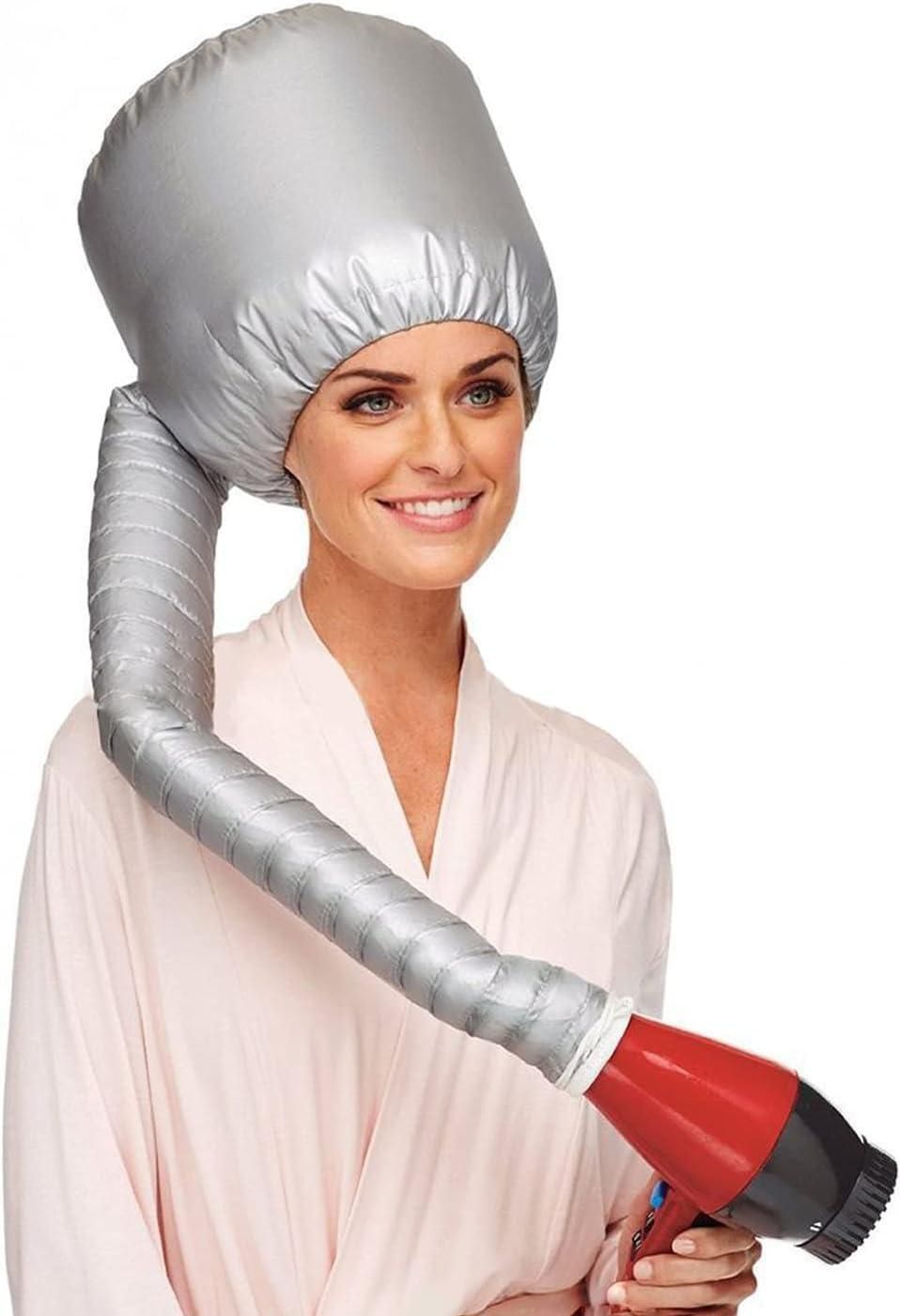 Hair Dryer Hooded Diffuser Cap for Curly, Speeds Up Drying in random color
