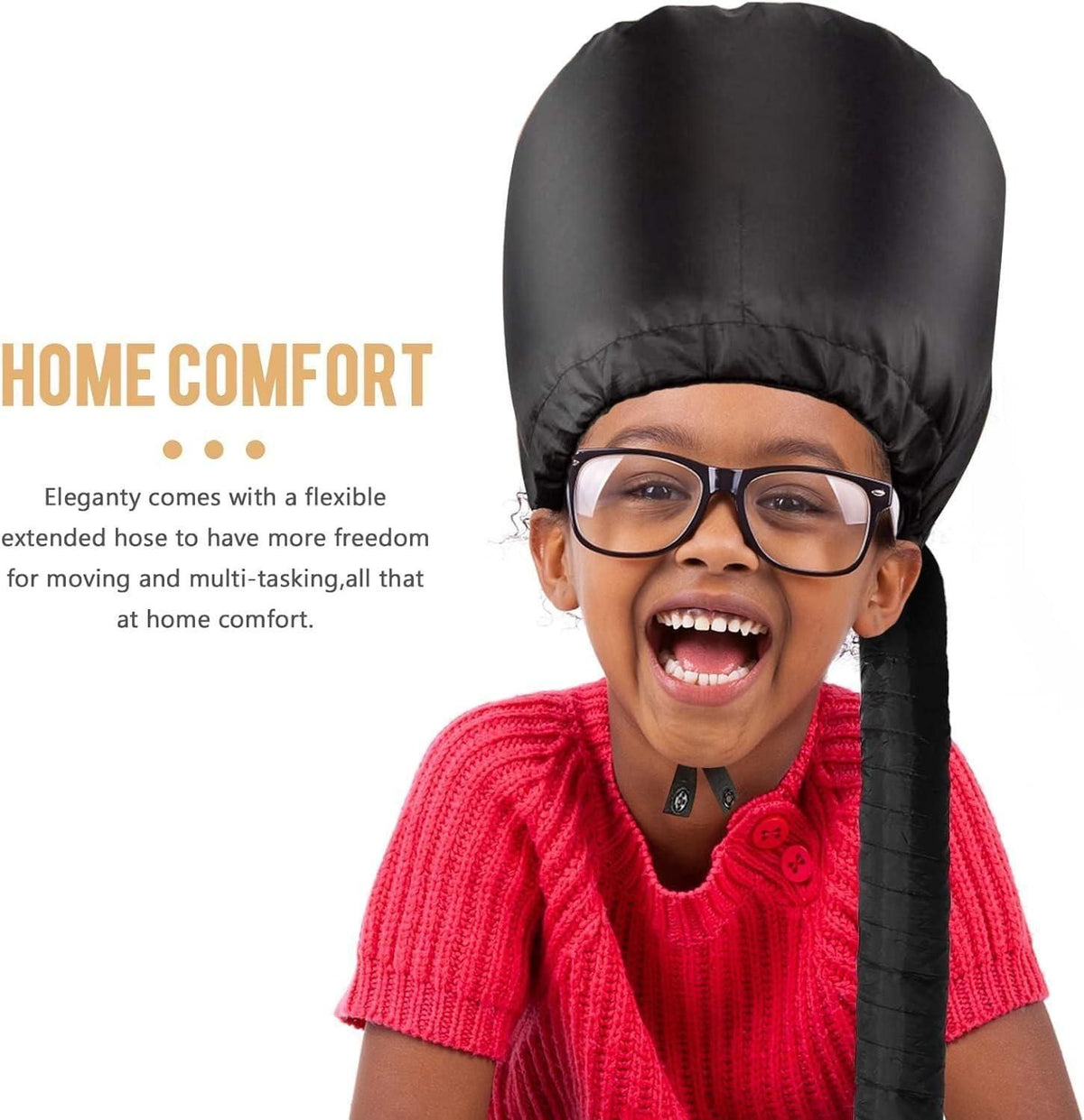 Hair Dryer Hooded Diffuser Cap for Curly, Speeds Up Drying in random color
