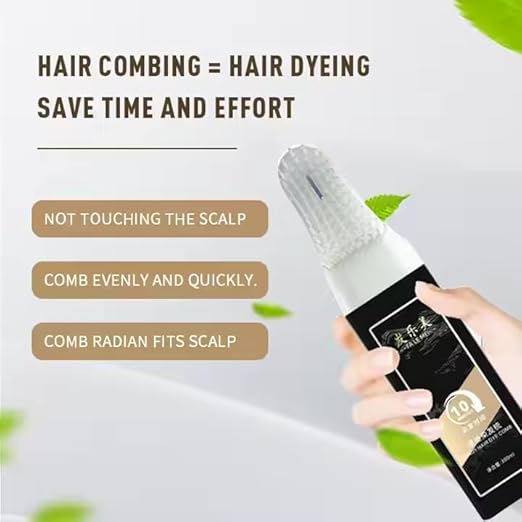 Natural Hair Color Comb(multicolour)