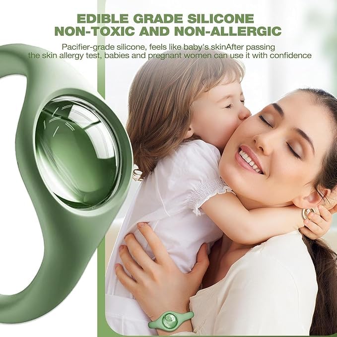 Eco-Friendly Mosquito Repellent Bracelet(random colour)