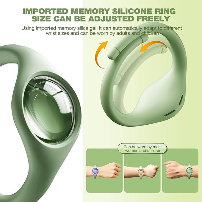 Eco-Friendly Mosquito Repellent Bracelet(random colour)