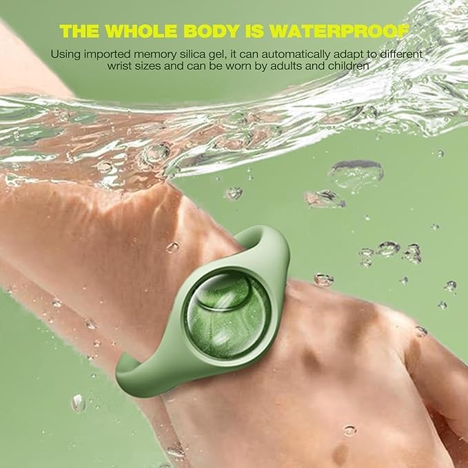 Eco-Friendly Mosquito Repellent Bracelet(random colour)