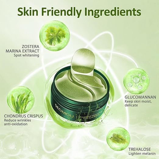 Seaweed moisturizing eye patches PACK OF 1