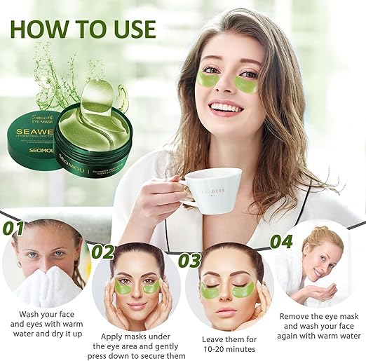 Seaweed moisturizing eye patches PACK OF 1