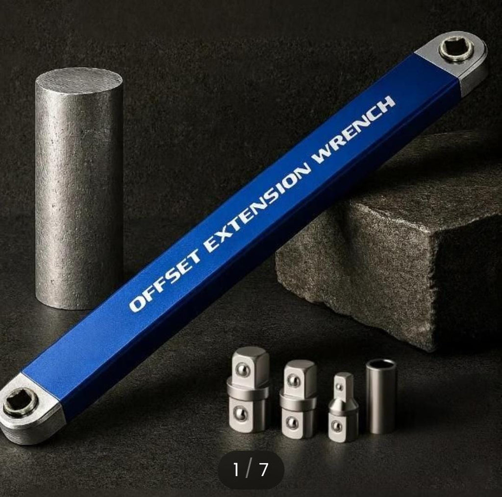 offset extension wrench