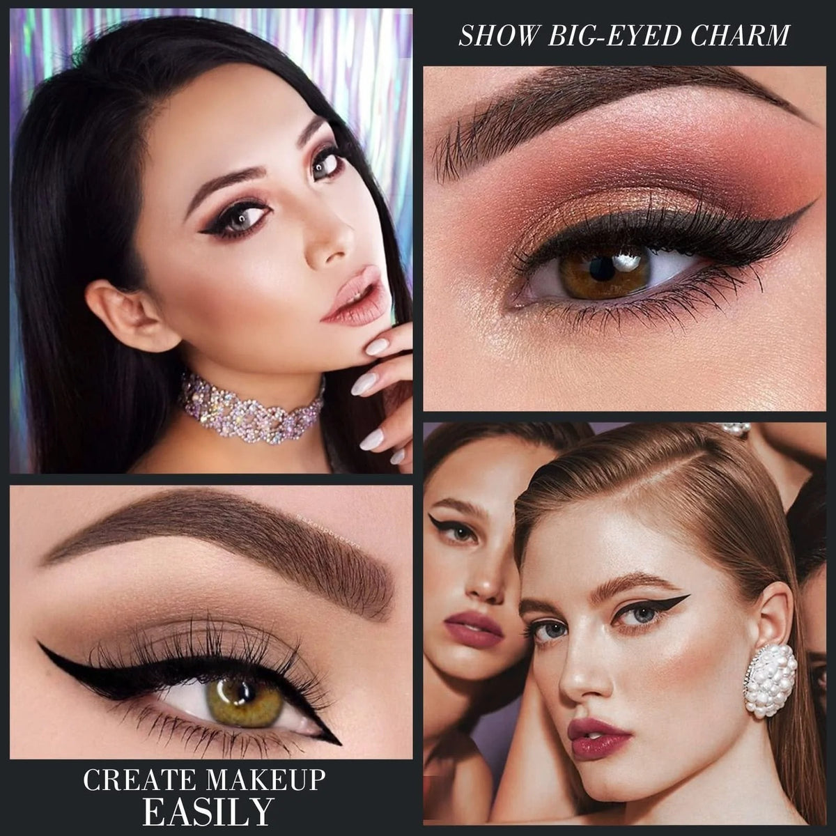 Long-Lasting Gel Eyeliner, Pack of 2