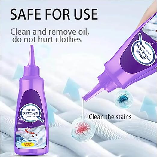 AI Stain Remover For Clothes Multi-Purpose Roll Bead Fabric Clothes Stain Remover(pack of 2)