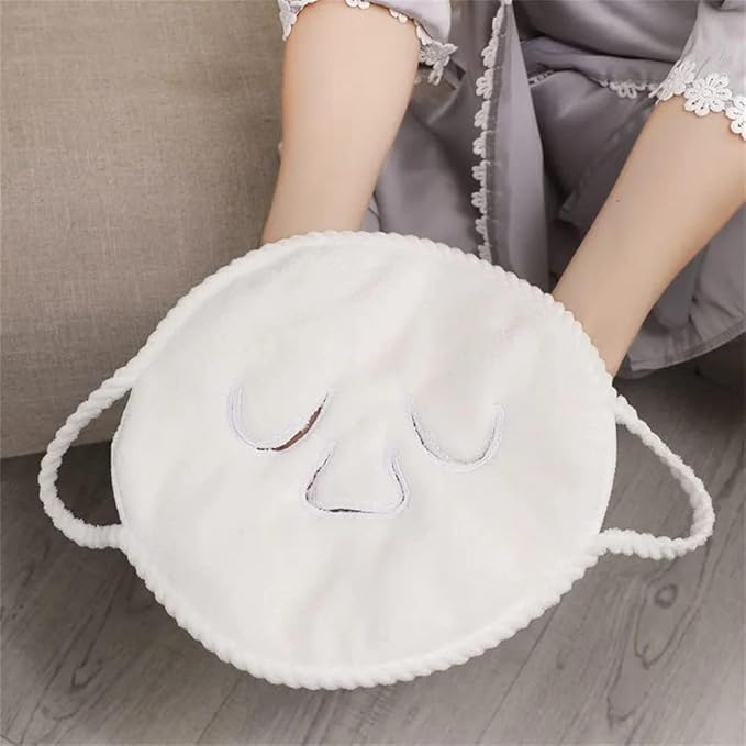 Reusable White Face Towel Mask pack of 1