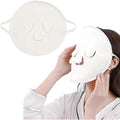 Reusable White Face Towel Mask pack of 1