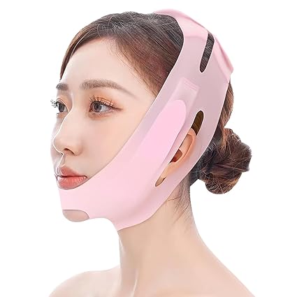 Reusable Silicone Double Chin Reducer Face Slimming V Line Belt