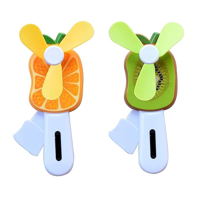 Compact and Adjustable Cooling Fan for Infants multicolour pack of 2