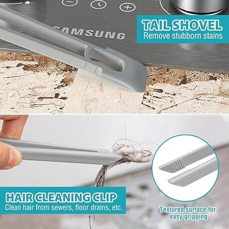 Multi-Function Bathroom Plastic Cleaning Brush(multicolour)(pack 1)