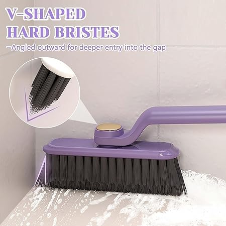 Multi-Function Bathroom Plastic Cleaning Brush(multicolour)(pack 1)