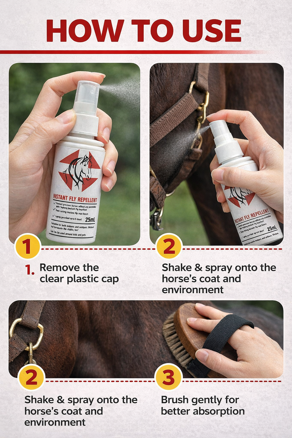 Pet Flea Spray Fast Effect Dog Gnat Pack of 2