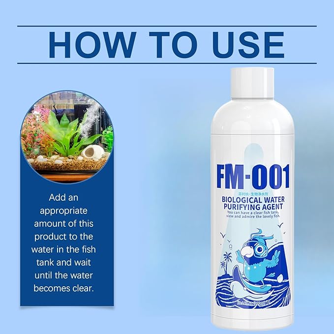 FM-001  BIOLOGICAL WATER PURIFYING AGENT PACK OF 2