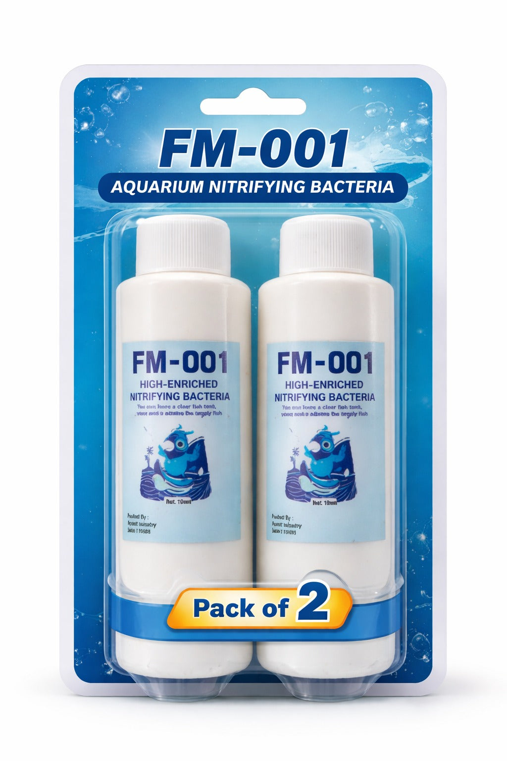 FM-001  BIOLOGICAL WATER PURIFYING AGENT PACK OF 2