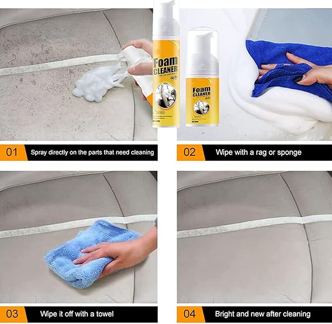 Multipurpose Foam Cleaner 100 ml (pack of 2)