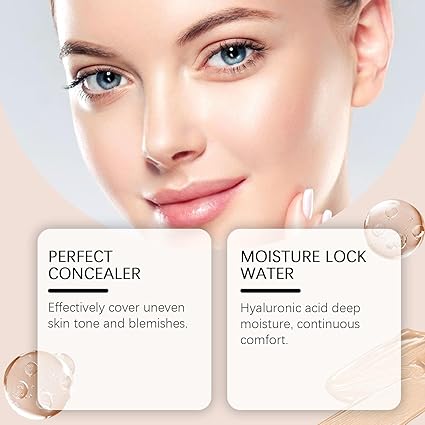 Korean Hydrating Lightweight Foundation Stick with Brush
