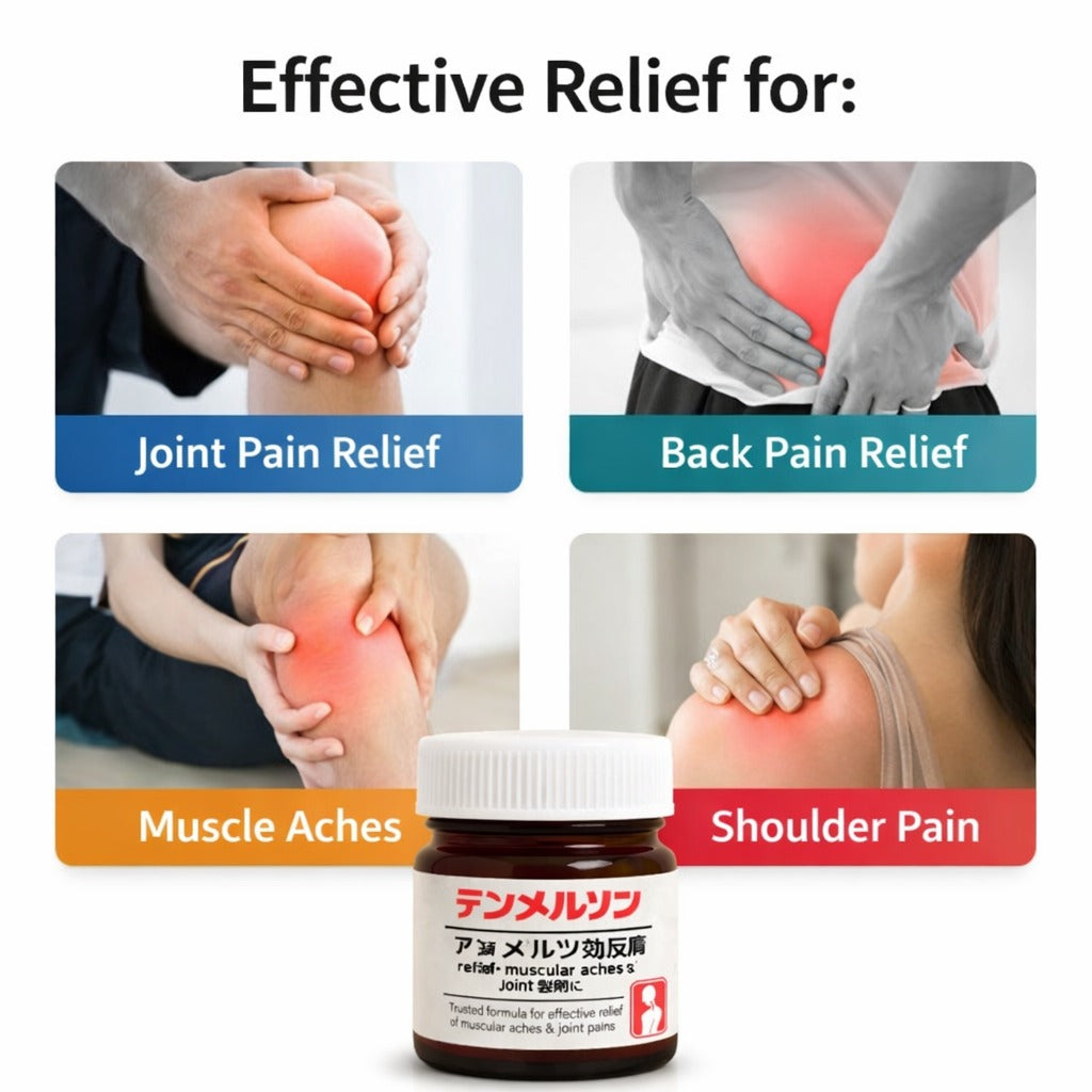 Japanese Formula Soothing Massage Gel for Joint & Muscle Pain Relief – Arnica, Mugwort, Hyaluronic Acid – Back, Neck, Knee & Leg Massage Balm – 100% Herbal Fast Absorption Formula (pack of 2)