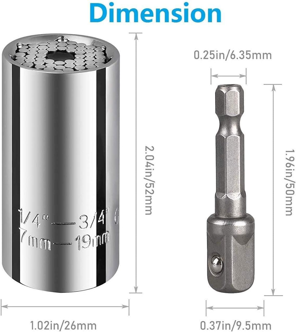 Universal Socket Grip Adapter