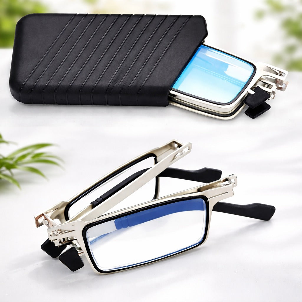 Reading Glasses,Compact Foldable glasses(pack of 2)