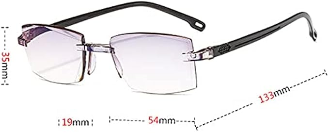 Anti Glare anti reflection Blue Ray Reading Glasses pack of 2