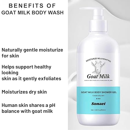 GOAT MILK BODY WASH 300 ML(PACK OF 1)