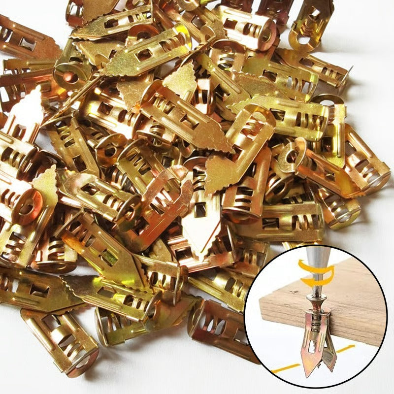 New Self Drilling Drywall Anchors Expansion Screws Cavity Plugs (Pack of  100Pcs)