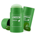 Green Tea Cleansing Clay Stick Face Mask – Blackhead Remover & Deep Pore Cleansing Stick for Oily Skin pack of 2