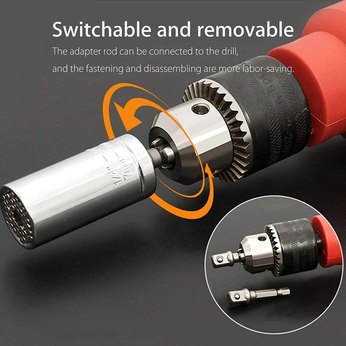 Universal Socket Grip Adapter