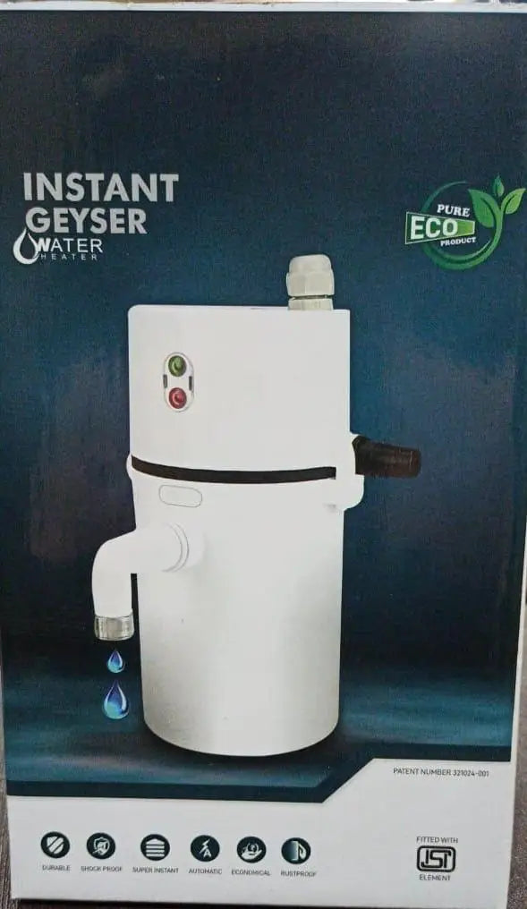 Instant Electric Water Geyser(Random Colors Available)