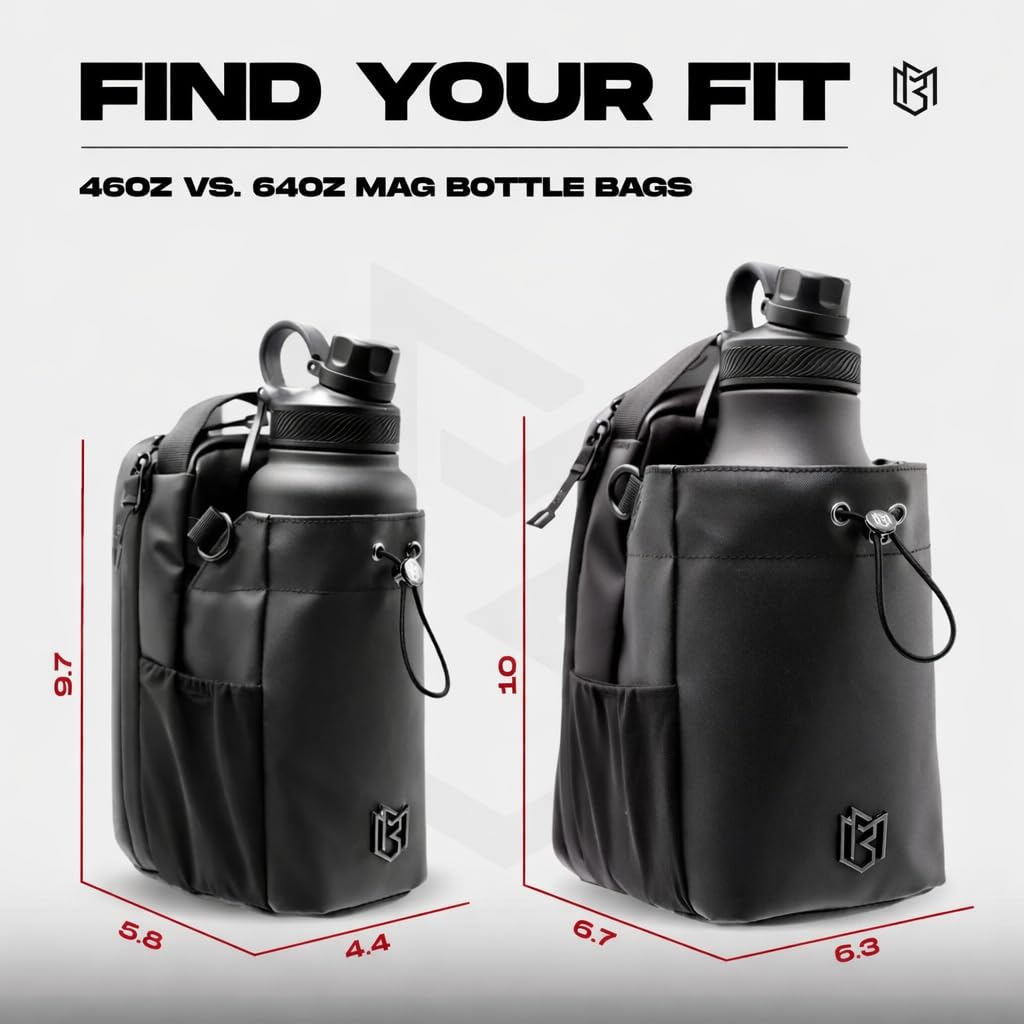 Magnetic Gym Bottle Bag – Heavy-Duty Magnetic Attachment