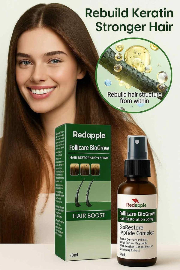 Follicure BioGrow Hair Restoration Spray 50 ml each Pack Of 2
