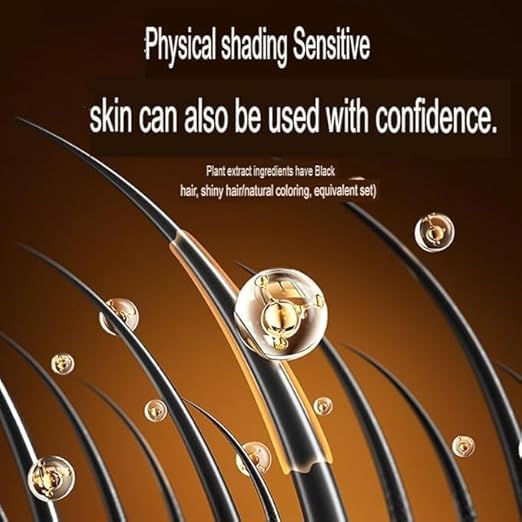 Waterproof & Sweatproof Hair Color Pen with Built-in Comb