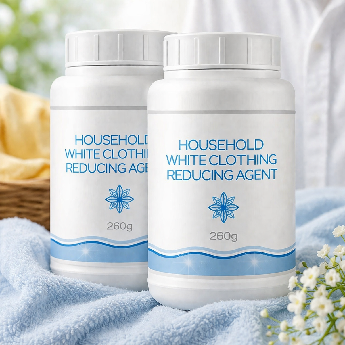 Household White Clothing Reducing Agent pack of 2