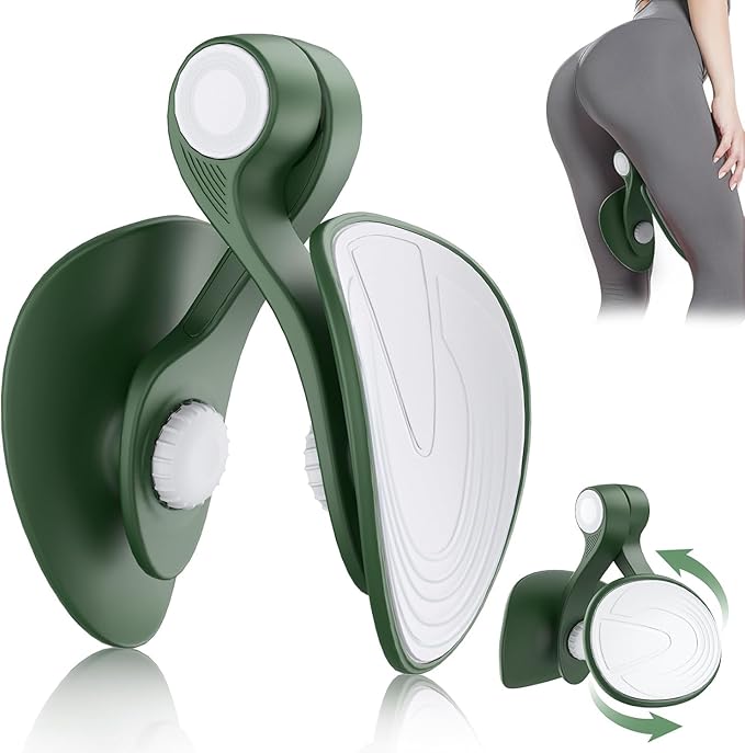 2 in 1 Hip & Pelvis Trainer Inner Thigh Master Kegel Exercise Equipment(random color)