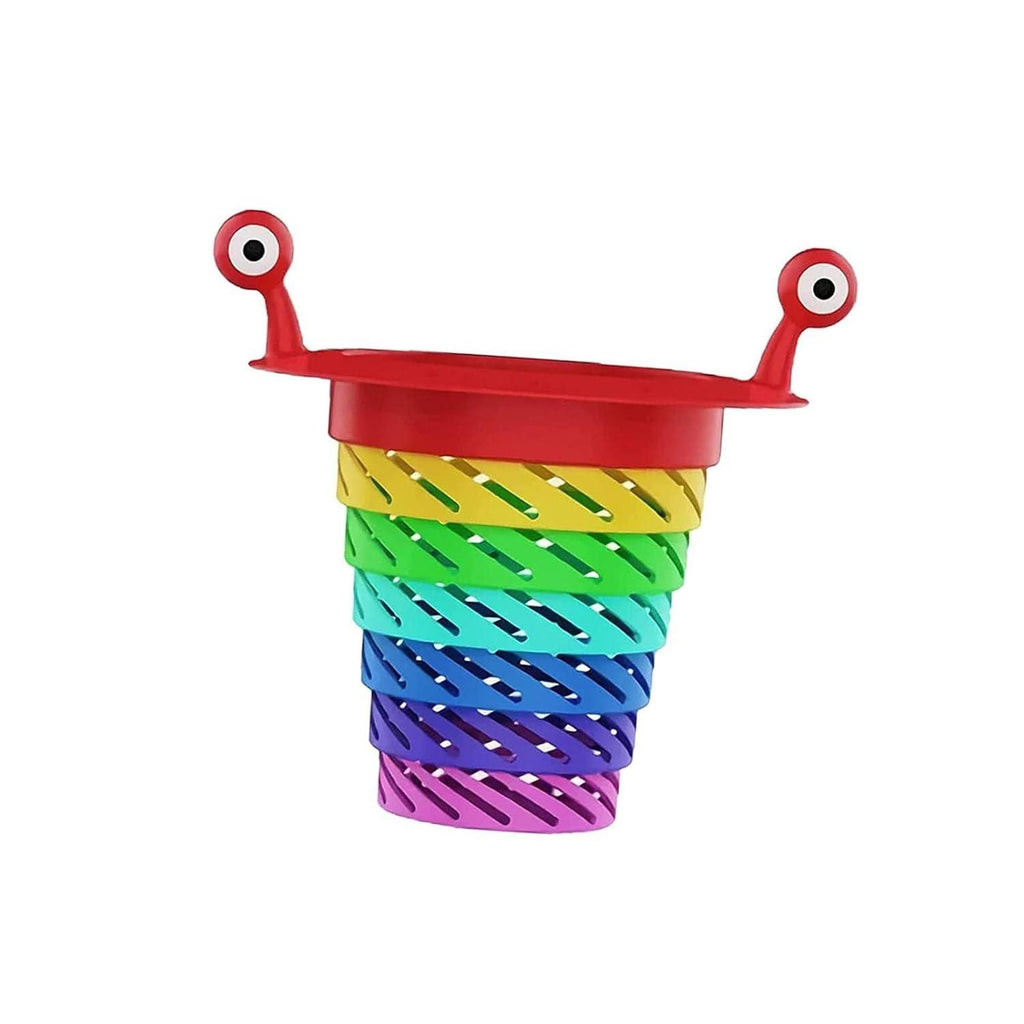 Kitchen Sink Strainer Foldable Multicolor ( pack of1)