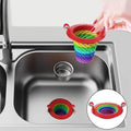 Kitchen Sink Strainer Foldable Multicolor ( pack of1)