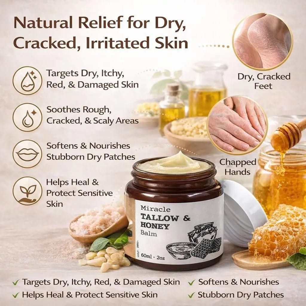 Miracle Tallow & Honey Balm 60 ml Pack of 2