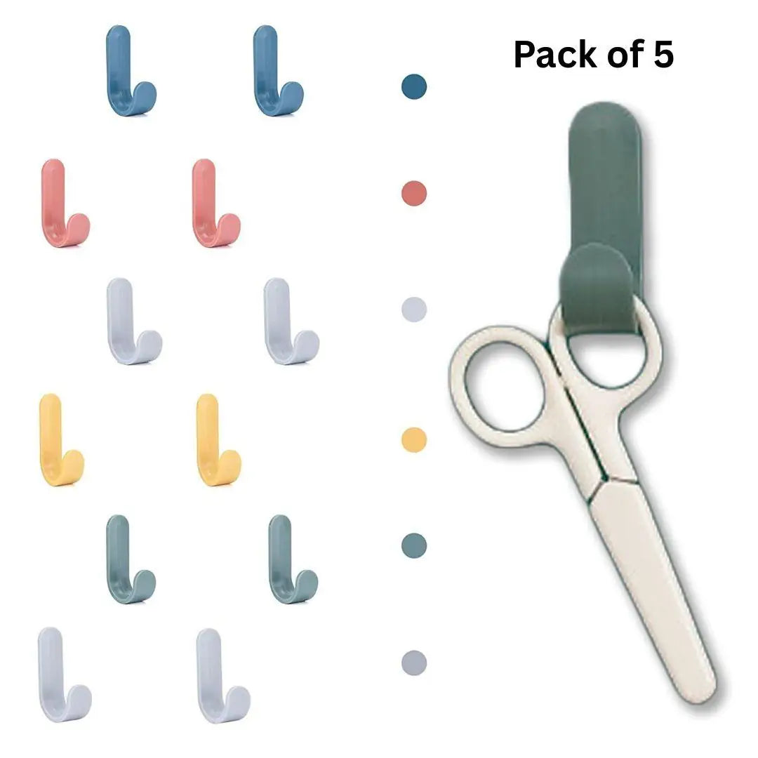 Adhesive Hooks ( Pack of 5)